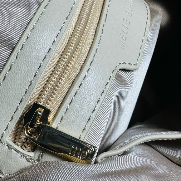 Anthropologie The Brigitte Satchel by Melie Bianco Ivory Pattern NWOT - Picture 11 of 17